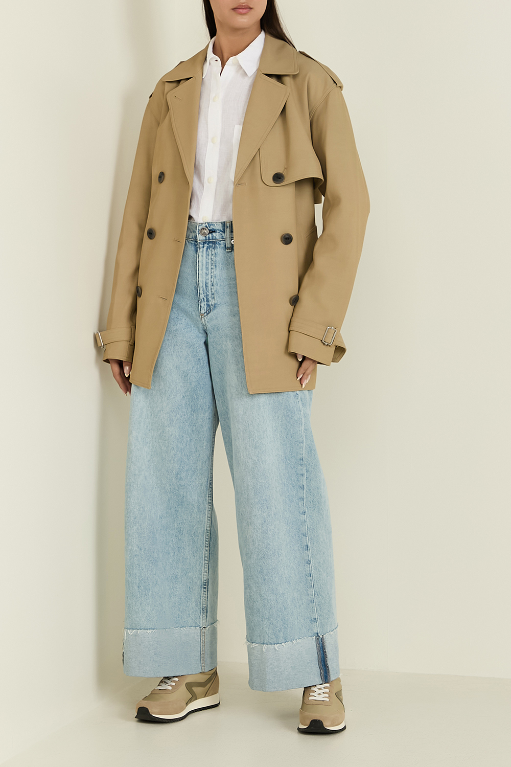 טרנץ' קצר מבית Rag&Bone