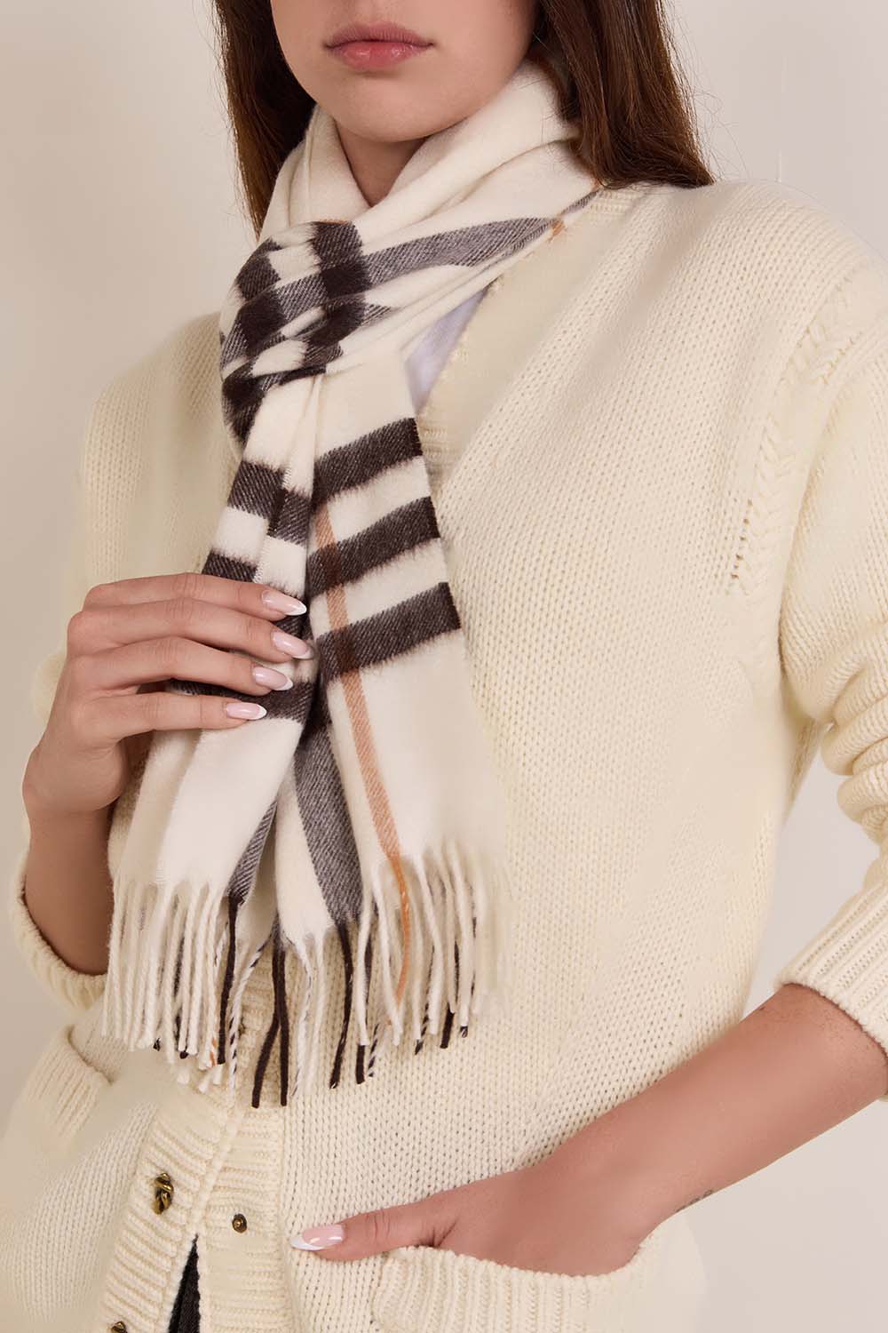 BURBERRY צעיף קשמיר